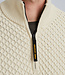 PME LEGEND Pull HALF ZIP COLLAR  PME LEGEND BONE WHITE