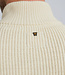 PME LEGEND Pull HALF ZIP COLLAR  PME LEGEND BONE WHITE
