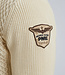 PME LEGEND Pull HALF ZIP COLLAR  PME LEGEND BONE WHITE