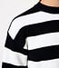 GARCIA Pull STRIPE GARICA TEENS GIRLS OFF BLACK