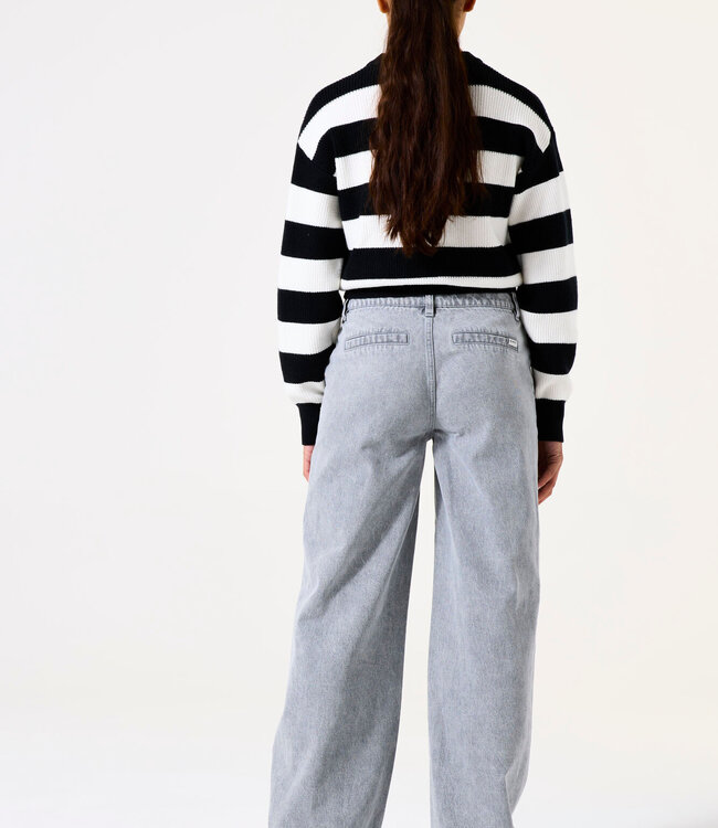 GARCIA Pull STRIPE GARICA TEENS GIRLS OFF BLACK