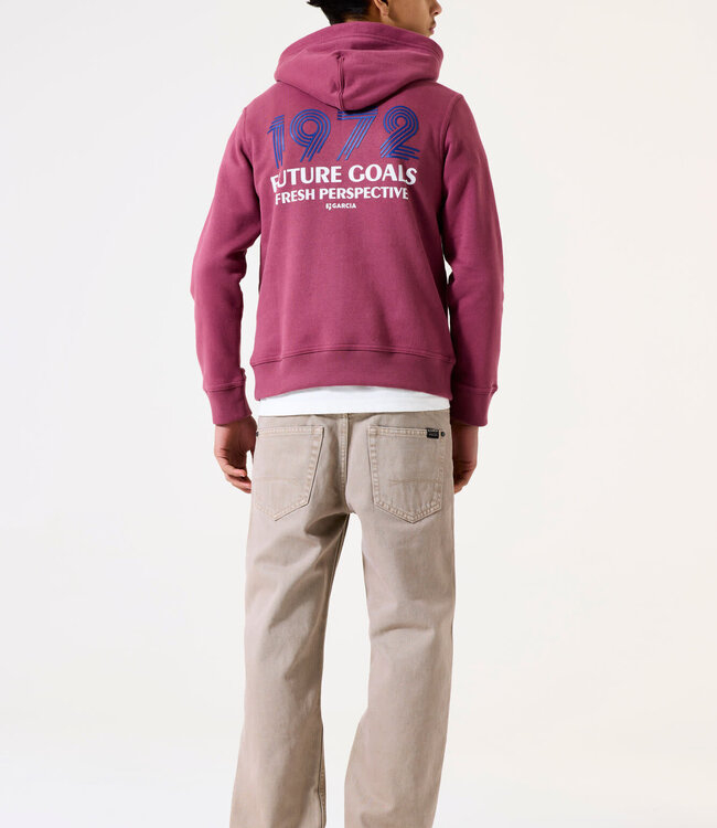 GARCIA Hoodie FUTERE GOALS GARCIA TEEN BOYS JESTER RED