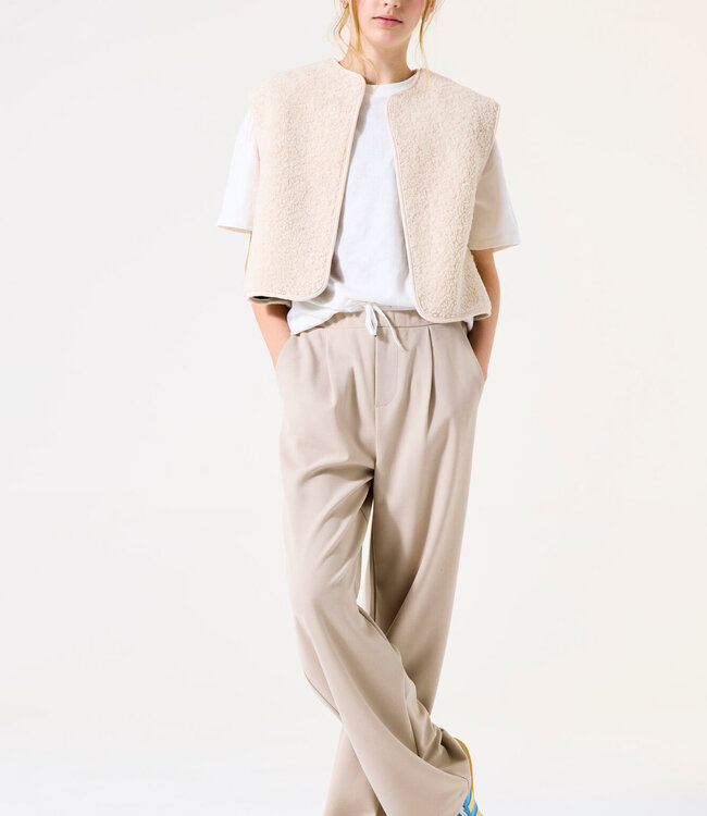 GARCIA Gilet VEST OMKEERBAAR GARCIA TEENS GIRLS LEOPARD / WHITE