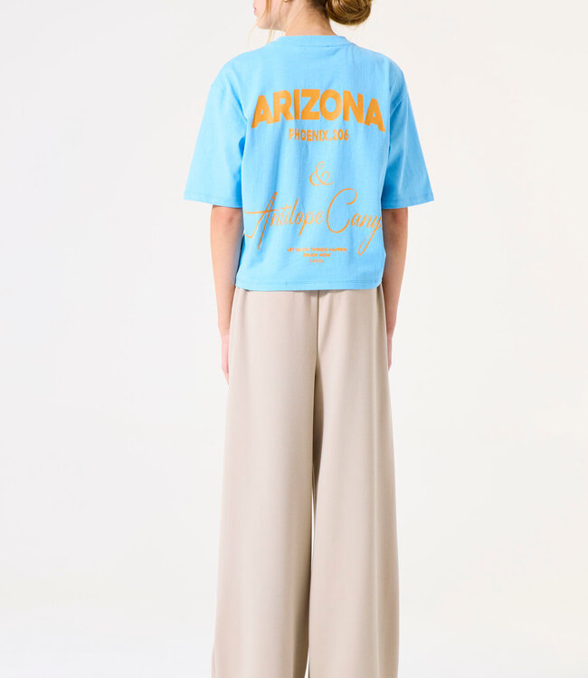 GARCIA Broek WIDE GARCIA TEENS GIRLS BEIGE