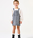 GARCIA Kleed SALOPETTE JEANS GARCIA MINI GIRLS MEDIUM USED GREY