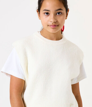 GARCIA Top MOUWLOOS GARCIA TEENS GIRLS WHITE