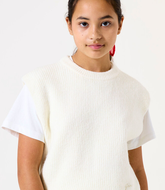 GARCIA Top MOUWLOOS GARCIA TEENS GIRLS WHITE