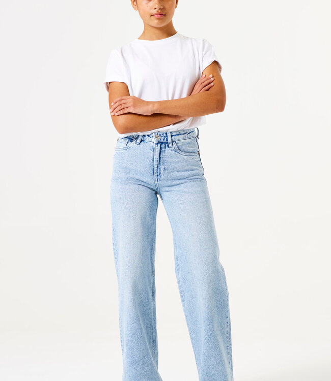 GARCIA Jeans ANNEMAY WIDE GARCIA TEENS GIRLS LIGHT USED BLUE