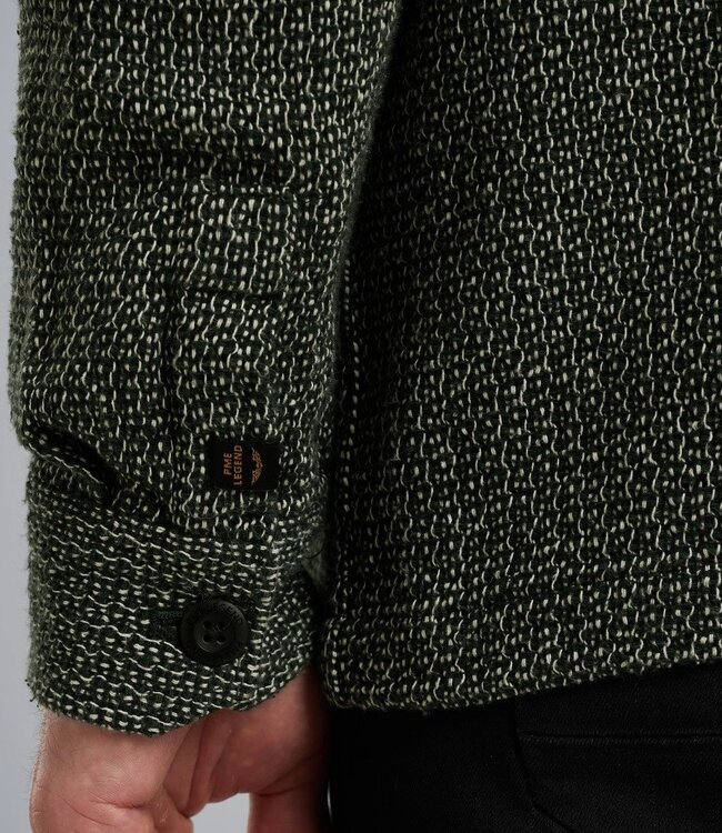 PME LEGEND Hemd FANCY TWEEDLOOK PME LEGEND DARKEST SPRUCE