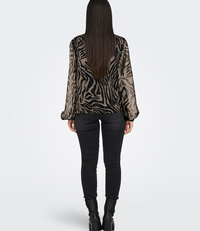 JDY Blouse CODY V-NECK JDY BLACK WALNUT