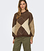 ONLY Pull NOEMIE JAQUARD ONLY  CHESTNUT