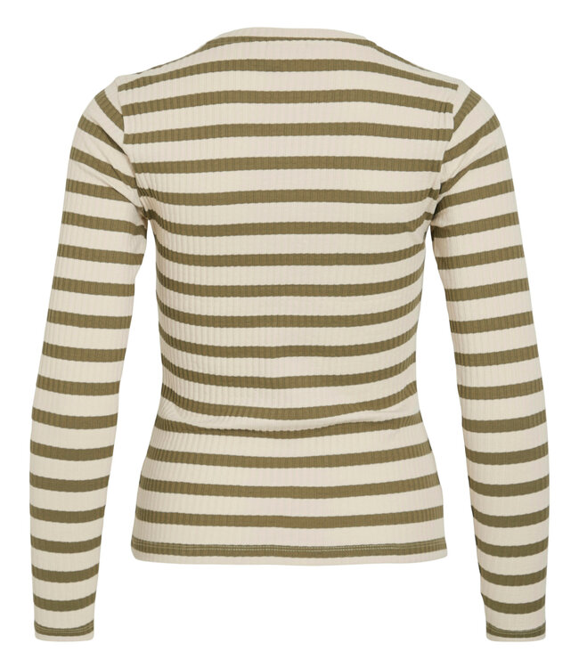 VILA T-Shirt AMELIE O-NECK VILA OLIVE