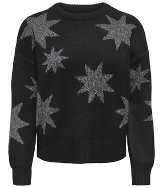 ONLY Pull ROSIE ONLY  GLITTER STER BLACK