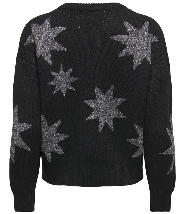 ONLY Pull ROSIE ONLY  GLITTER STER BLACK