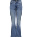 JDY Broek jeans  FLORA Flared JDY MEDIUM BLUE