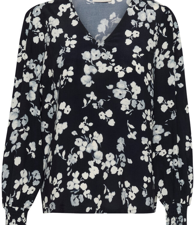 KAFFE Blouse ALICE KAFFE BLUE FLOWER