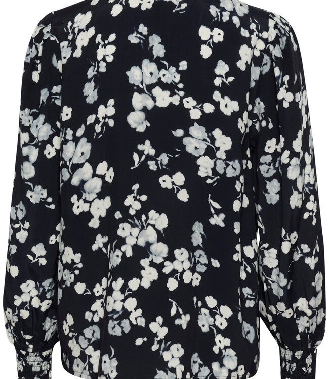 KAFFE Blouse ALICE KAFFE BLUE FLOWER