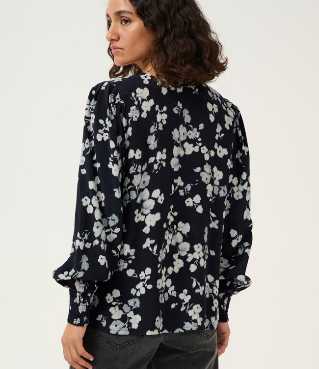 KAFFE Blouse ALICE KAFFE BLUE FLOWER