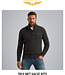 PME LEGEND Pull HALF ZIP COLLAR MIX STRUCTURE PME LEGEND DARK GREY