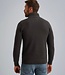 PME LEGEND Pull HALF ZIP COLLAR MIX STRUCTURE PME LEGEND DARK GREY