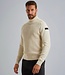 PME LEGEND Pull ROLL NECK COTTEN BLEND PME LEGEND BONE WHITE