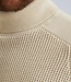 PME LEGEND Pull ROLL NECK COTTEN BLEND PME LEGEND BONE WHITE