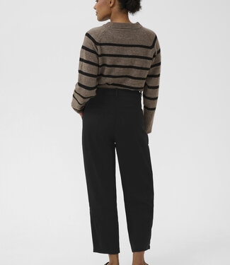 KAFFE Broek MERLE CROPPED KAFFE BLACK DEEP 100121