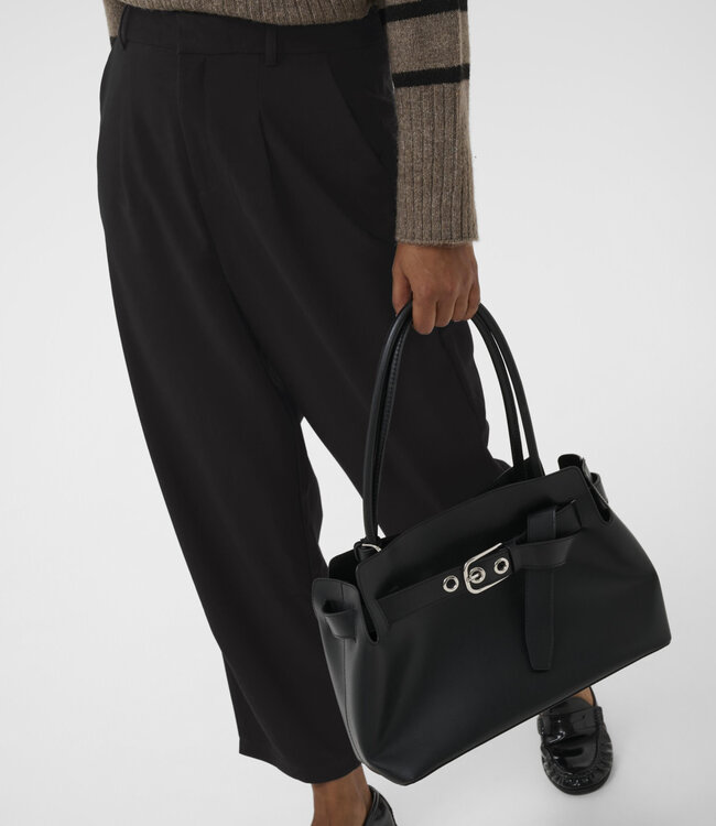 KAFFE Broek MERLE CROPPED KAFFE BLACK DEEP 100121