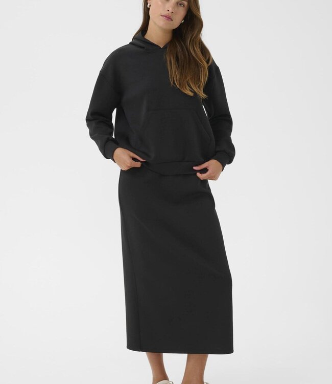 KAFFE Hoodie JOGGING ANNIKA KAFFE BLACK DEEP 100121