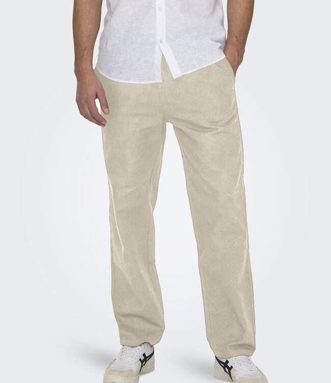 ONLY & SONS Broek SINUS 0077 Only & Sons SILVER LINING