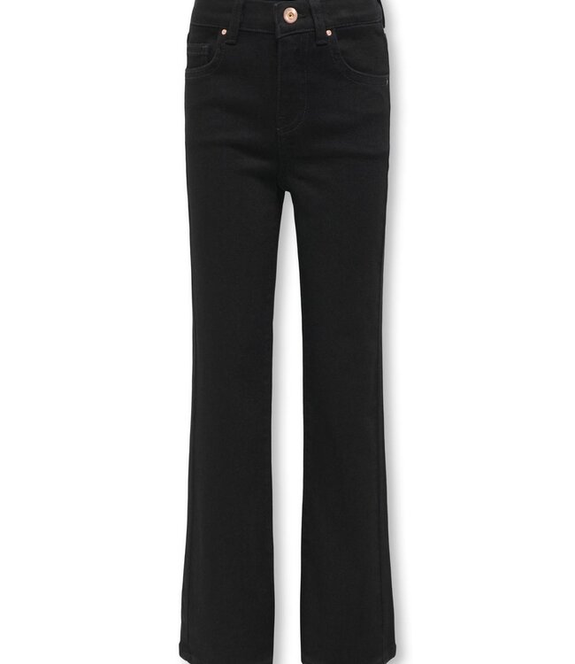 ONLY KIDS MEISJES Broek Jeans JUICY WIDE Only Kids Girls BLACK DENIM