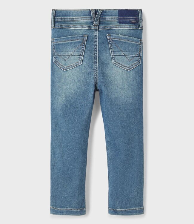NAME-IT Broek Jeans SILAS SLIM 1999 Name-It Boys (NOOS) DARK BLUE DENIM
