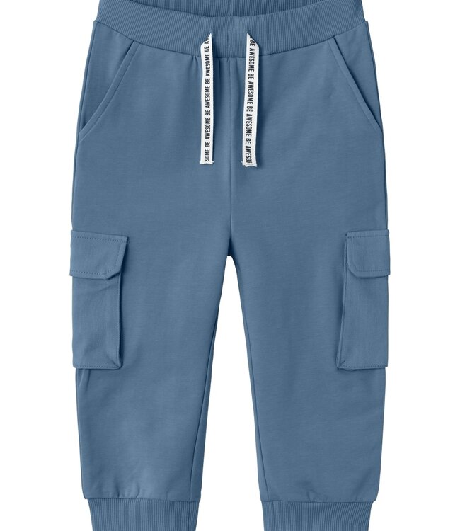 NAME-IT Broek LUTIL SWEAT JOGGING LOOSE NAME IT BOYS CORONET BLUE