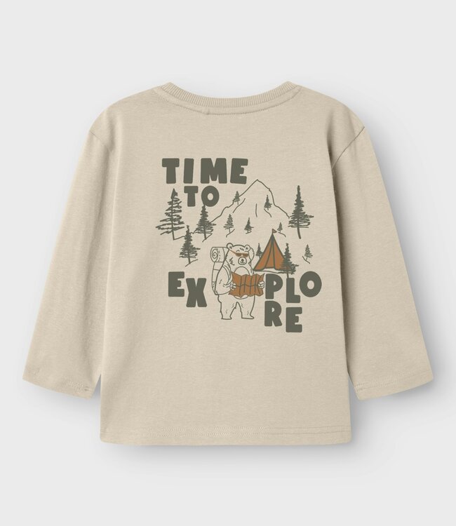 NAME-IT T-Shirt OSVALD NAME IT BOYS SUMMER SAND