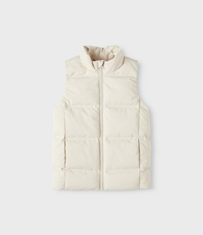 NAME-IT Bodywarmer MELLOW LONG PUFFER Name-It Girls MOONBEAM