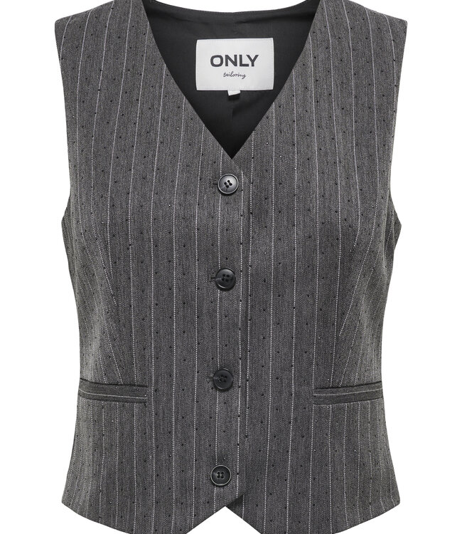 ONLY Vest WAISCOAT SIGA RHINE ONLY GREY