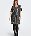 ONLY CARMAKOMA Kleed LEONORA GLITTER ONLY CARMAKOMA BLACK LEO