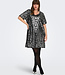 ONLY CARMAKOMA Kleed LEONORA GLITTER ONLY CARMAKOMA BLACK LEO