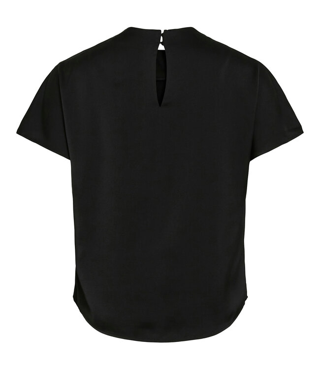 VILA Blouse ELMINA FUNNEL VILA BLACK BEAUTY