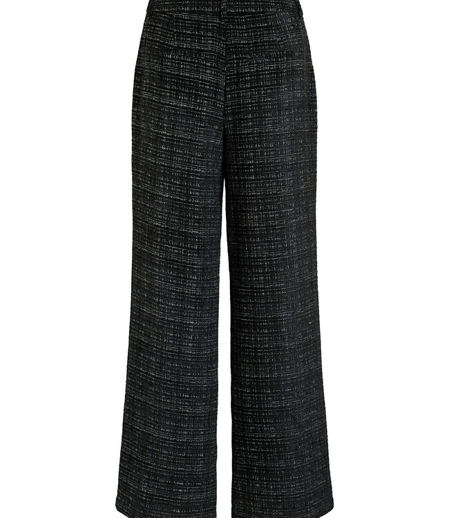 VILA Broek TULIRA WIDE VILA BLACK BEAUTY