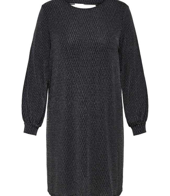ONLY CARMAKOMA Kleed CAROL GLITTER ONLY CARMAKOMA BLACK SILVER