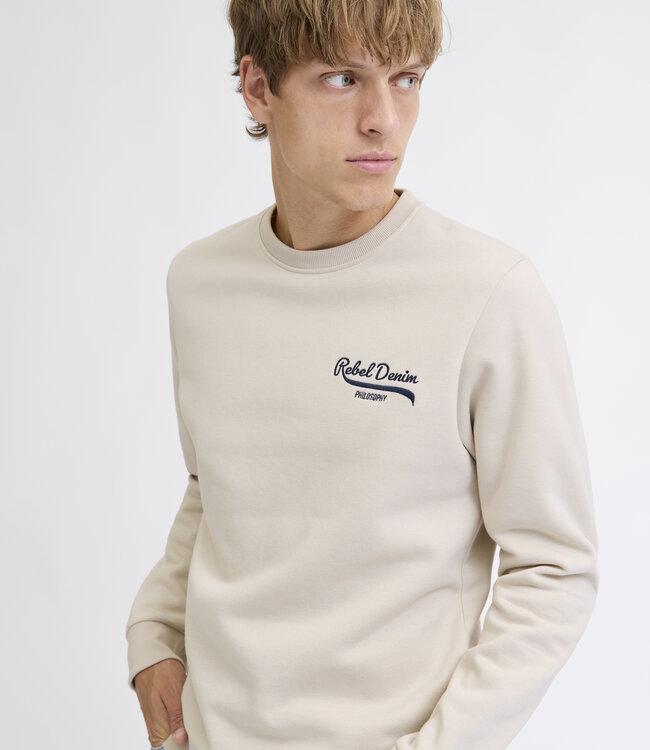 JJ REBEL Pull SWEATER KIM JJ REBEL MOONBEAM