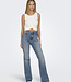 ONLY Broek Jeans JUICY FLARED ONLY MEDIUM BLUE DENIM