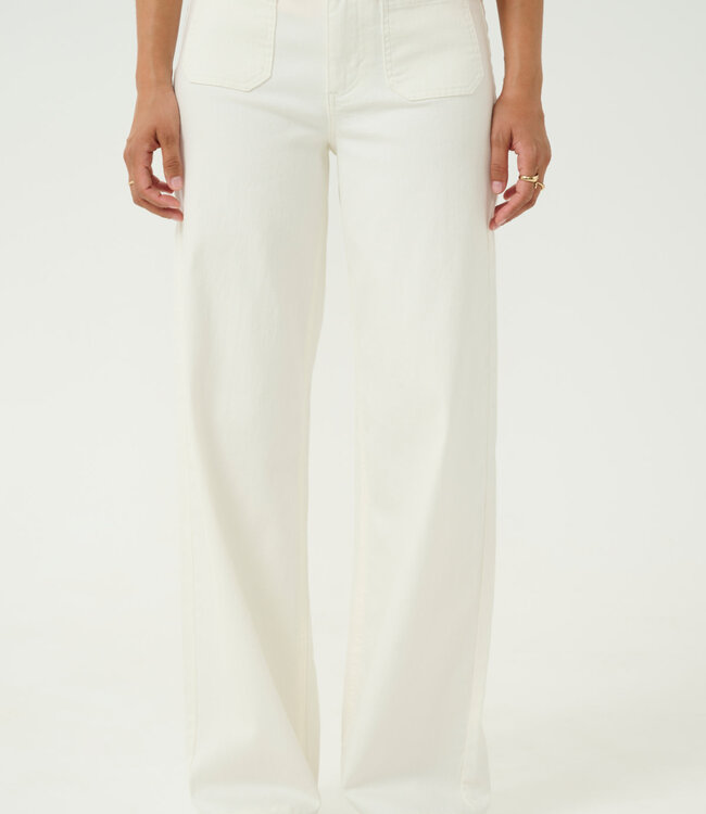 KAFFE Broek JEANS KARLA KAFFE CHALK