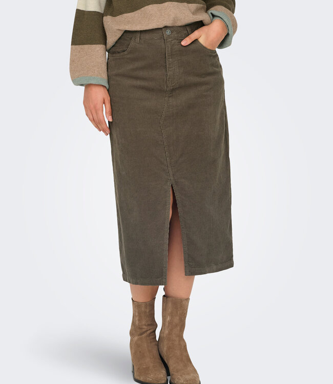 ONLY Rok MOXIE CORD ONLY COFFEE QUARTZ