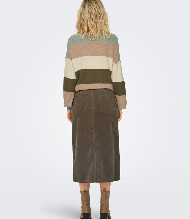 ONLY Rok MOXIE CORD ONLY COFFEE QUARTZ