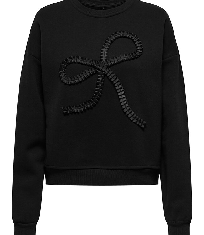 ONLY Pull SWEATER ELISANNA STRIK ONLY BLACK