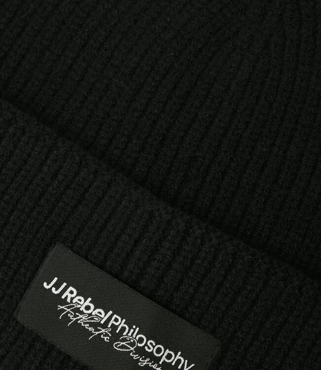 JJ REBEL Muts BEANIE IBIZA JJ REBEL BLACK