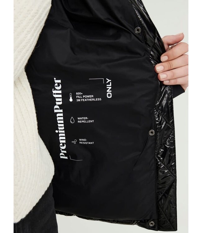ONLY Jas ANN LOUIS PUFFER  Only BLACK