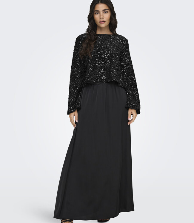 JDY Blouse SARA GLITTER JDY BLACK